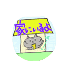 毎日使える♡デカ文字ねこスタンプ（個別スタンプ：13）