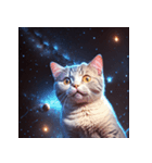 "宇宙猫"（個別スタンプ：16）