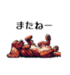 ⚫アイリッシュ・セッター ［ドット絵］（個別スタンプ：10）