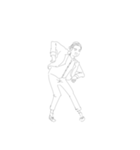 パントマイマーの日常（個別スタンプ：5）