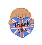 イギリス好きなくまとトイプー3（個別スタンプ：5）
