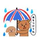 イギリス好きなくまとトイプー3（個別スタンプ：8）