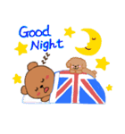イギリス好きなくまとトイプー3（個別スタンプ：11）