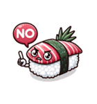 マグロ寿司LINEスタンプ（個別スタンプ：4）