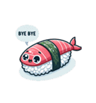 マグロ寿司LINEスタンプ（個別スタンプ：9）