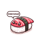 マグロ寿司LINEスタンプ（個別スタンプ：12）