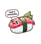 マグロ寿司LINEスタンプ（個別スタンプ：13）