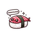 マグロ寿司LINEスタンプ（個別スタンプ：14）