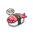 マグロ寿司LINEスタンプ（個別スタンプ：20）