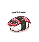 マグロ寿司LINEスタンプ（個別スタンプ：22）