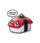 マグロ寿司LINEスタンプ（個別スタンプ：24）