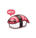 マグロ寿司LINEスタンプ（個別スタンプ：25）