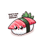 マグロ寿司LINEスタンプ（個別スタンプ：28）