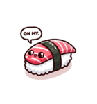 マグロ寿司LINEスタンプ（個別スタンプ：30）