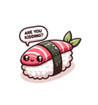 マグロ寿司LINEスタンプ（個別スタンプ：32）