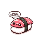 マグロ寿司LINEスタンプ（個別スタンプ：35）