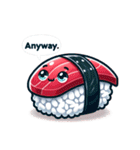 マグロ寿司LINEスタンプ（個別スタンプ：37）