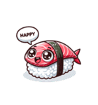 マグロ寿司LINEスタンプ（個別スタンプ：40）