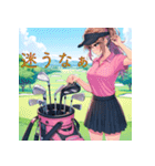 Golf Diva ワンダーランド（個別スタンプ：2）