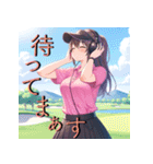 Golf Diva ワンダーランド（個別スタンプ：15）