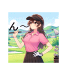 Golf Diva ワンダーランド（個別スタンプ：18）