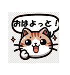 博多猫の日常（個別スタンプ：6）