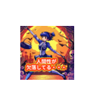 おばけハロウィンファン煽り1（個別スタンプ：4）