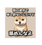 キレる柴犬のスタンプ（個別スタンプ：8）