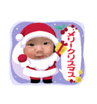 クリスマスとお正月❤️赤ちゃん❤️可愛い孫（個別スタンプ：15）