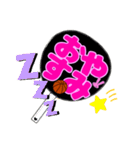 推し活応援うちわ風♡一言スタンプ（個別スタンプ：35）