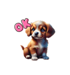 子犬(puppy)（個別スタンプ：2）