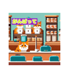 キャットカフェキューティーズ（個別スタンプ：8）