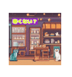 キャットカフェキューティーズ（個別スタンプ：35）