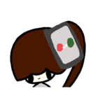 乱暴なすず本 バイトのくつ（個別スタンプ：4）