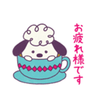 もこもこぽこ（個別スタンプ：6）