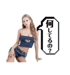 【キャバ嬢】如月れいスタンプ！（個別スタンプ：11）