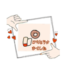 GARY@みんなの愛犬シリーズ×ハナ兄妹（個別スタンプ：3）