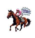 競馬(horse racing)（個別スタンプ：5）