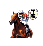 競馬(horse racing)（個別スタンプ：6）