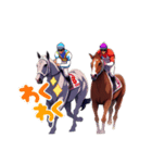 競馬(horse racing)（個別スタンプ：7）