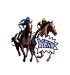 競馬(horse racing)（個別スタンプ：8）