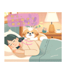 犬と人との関係（個別スタンプ：12）