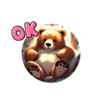 クマさん(Bear)（個別スタンプ：8）