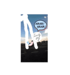 動物と雲と棒人間2（個別スタンプ：7）