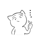 焦るネコ（個別スタンプ：13）