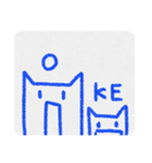 のびーるねこ？（個別スタンプ：5）