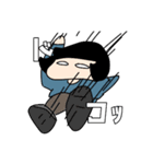 ぽんきちとわたし（個別スタンプ：3）