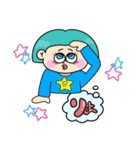 ぱちモンキーの面白かわいいLINEスタンプ（個別スタンプ：27）