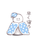 使いやすい雪だるま（個別スタンプ：11）