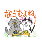 黒白ねこ♡ハナちゃん（個別スタンプ：28）